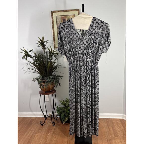 Lane Bryant Pants - Lane Bryant Women Jumper Wide LegPlus 26-28 V-Neck Sleeveless Peasant Fairy Core